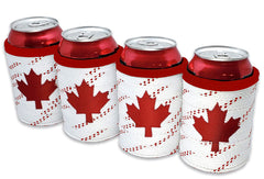 RED Maple Leaf (4 Pack) Beverage Holders
